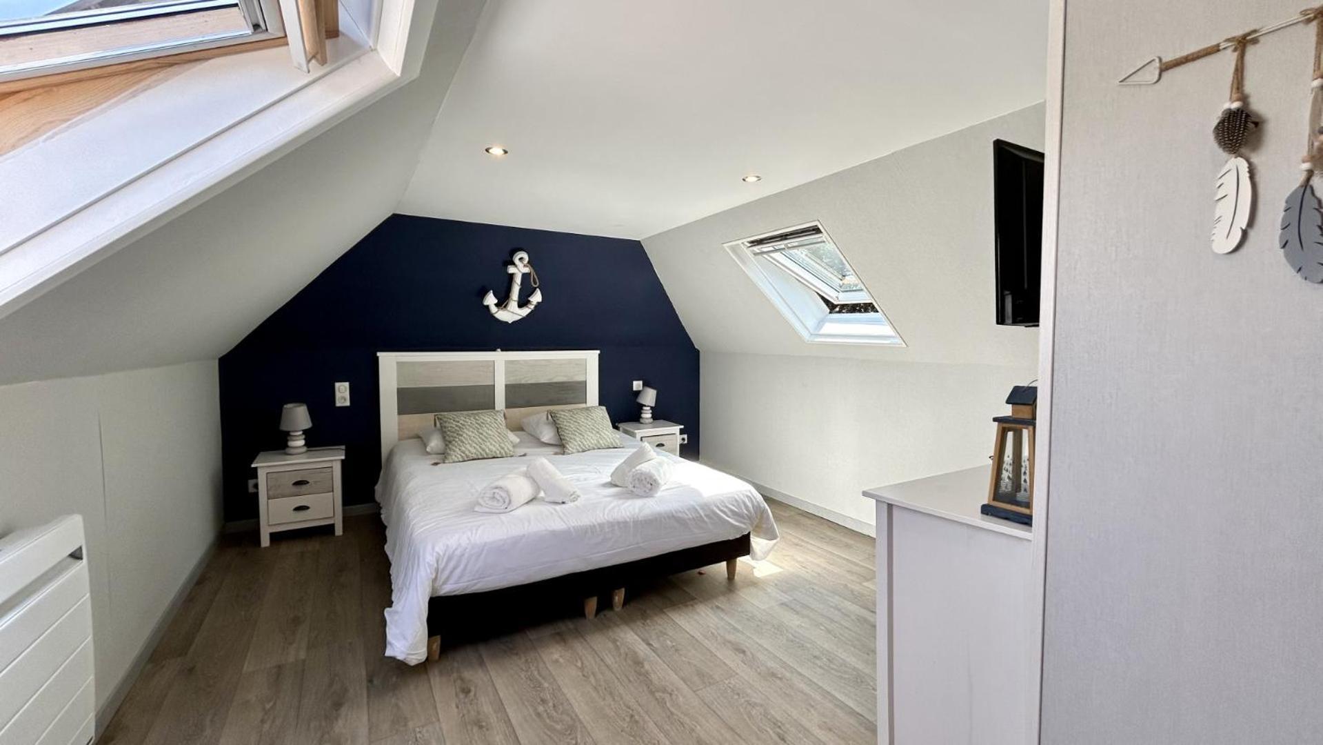 Terre & Mer'Veilles 2, Appartement Avec Spa Pour 2 Personnes Favieres  Bagian luar foto